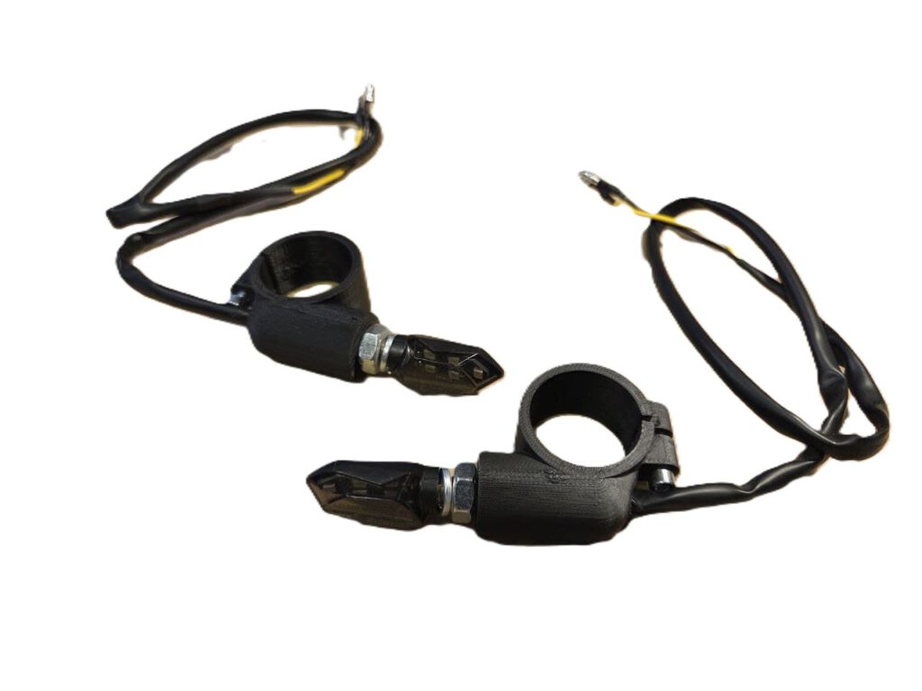 Simson S51 Blinkerhalter inklusive LED Blinker e-geprüft