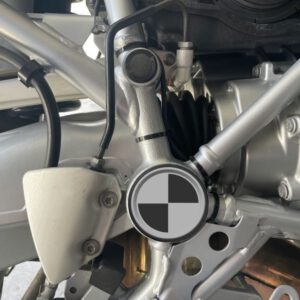 BMW R1200 GS K25 - Frame Cover BMW Logo BICOLOR